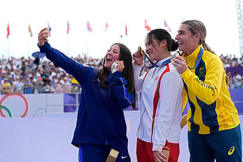 Silver medalist Perris Benegas